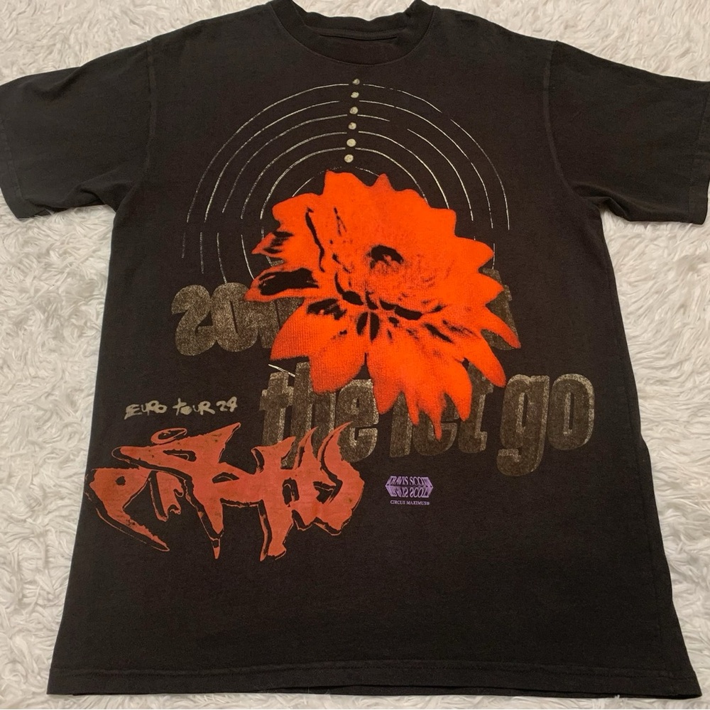 Travis Scott Small Tour Utopia Circus Maximus T-Shirt
